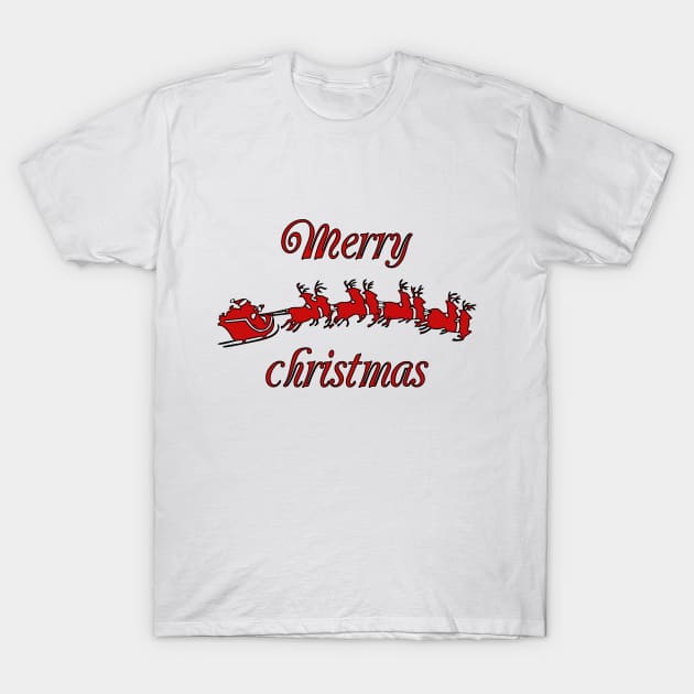 merry christmas T-Shirt by cutetouch